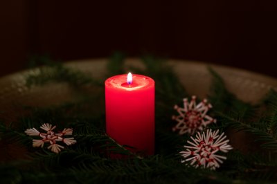 Adventkranzbinden in der Pauluskirche